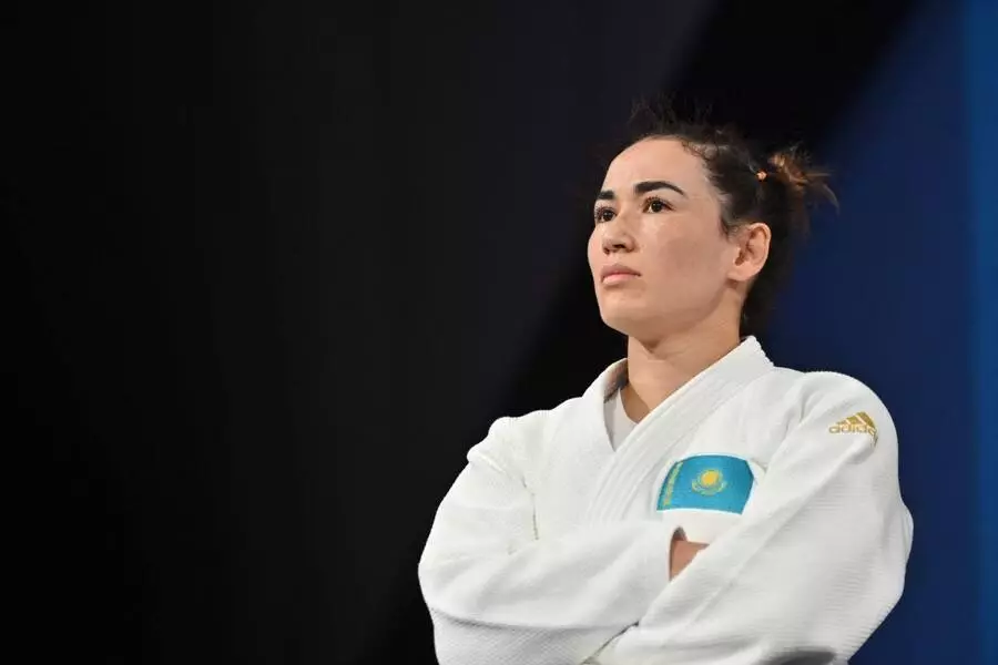 Дзюдошы Әбиба Әбужақынова – Әлем чемпионатының күміс жүлдегері