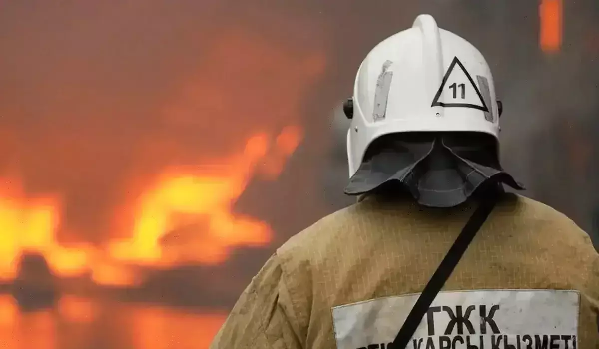 «Ақ Жайық» резерватының жүздеген гектар жері алапат өртке оранды