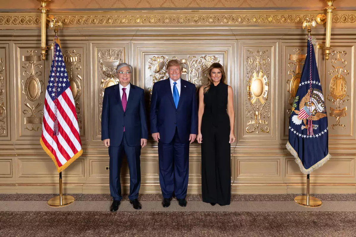 Токаев поздравил Трампа