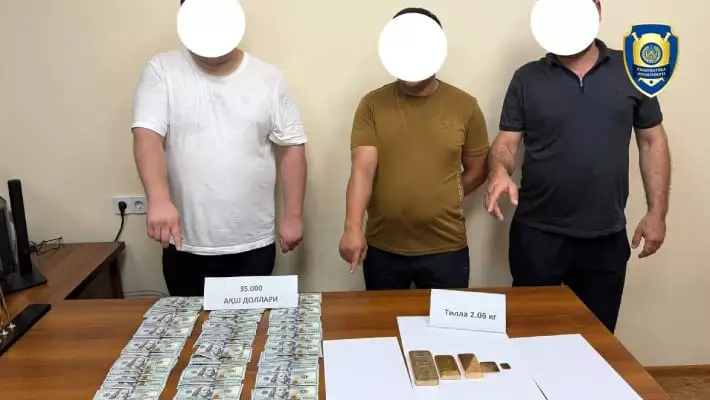 В Ташкенте задержали мошенников при продаже фальшивых слитков золота