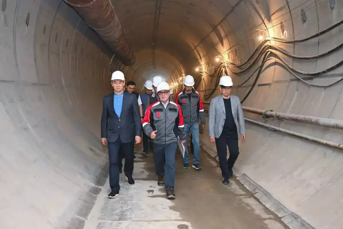 Алматыда жаңа метро станциясы салынып жатыр