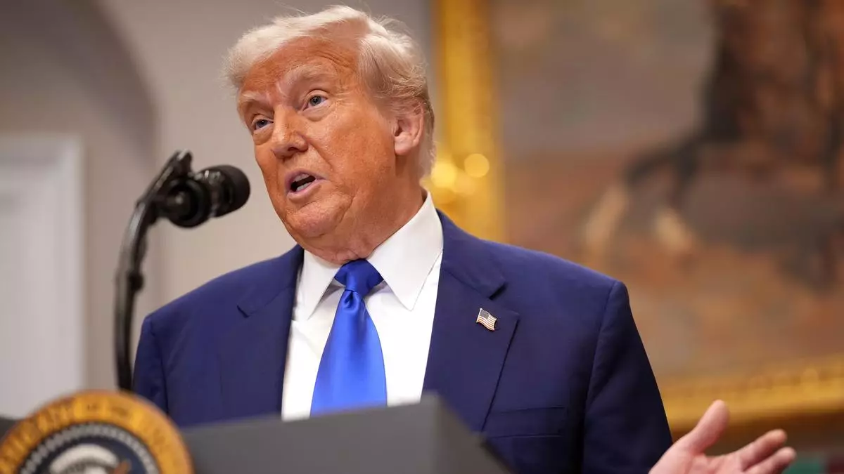 Трамп высказал свое мнение о том, как США связаны с ударами по Ирану.