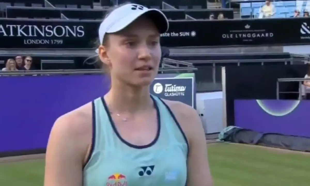 Елена Рыбакина пожаловалась после победы
