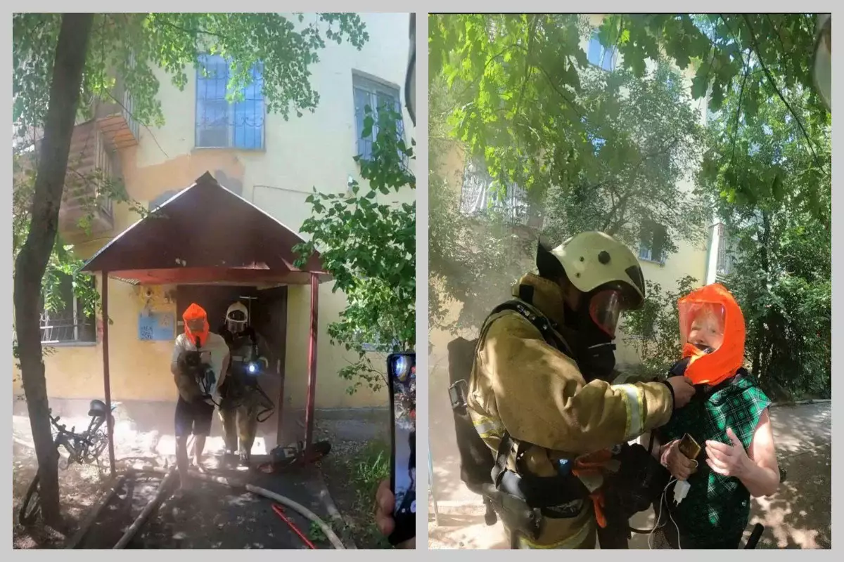 Сотрудники МЧС спасли пять человек при пожаре в мегаполисе