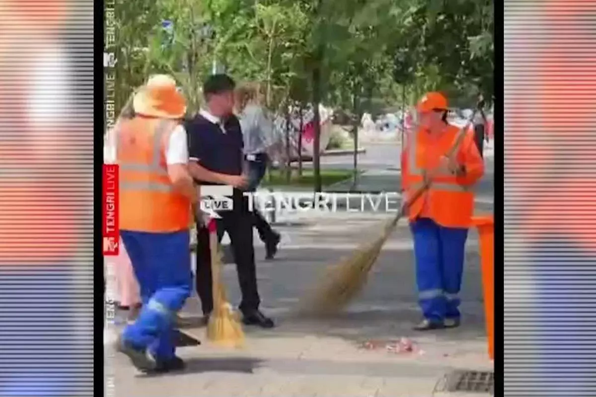 Подметавшую улицы женщину унизили ради пранка в Алматы: блогера арестовали