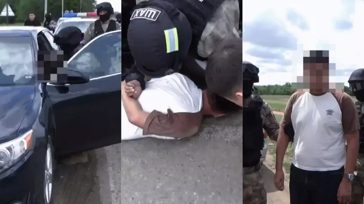 Лжеполицейского задержали в Уральске (видео)