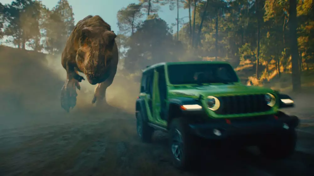 Jeep выпустил коллаборацию с фильмом “Мир Юрского периода“. Видео