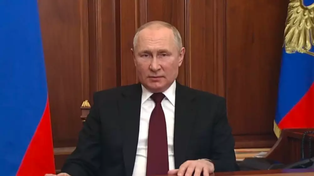 Путин потребовал от Киева признать референдумы в четырех областях во избежании новой войны