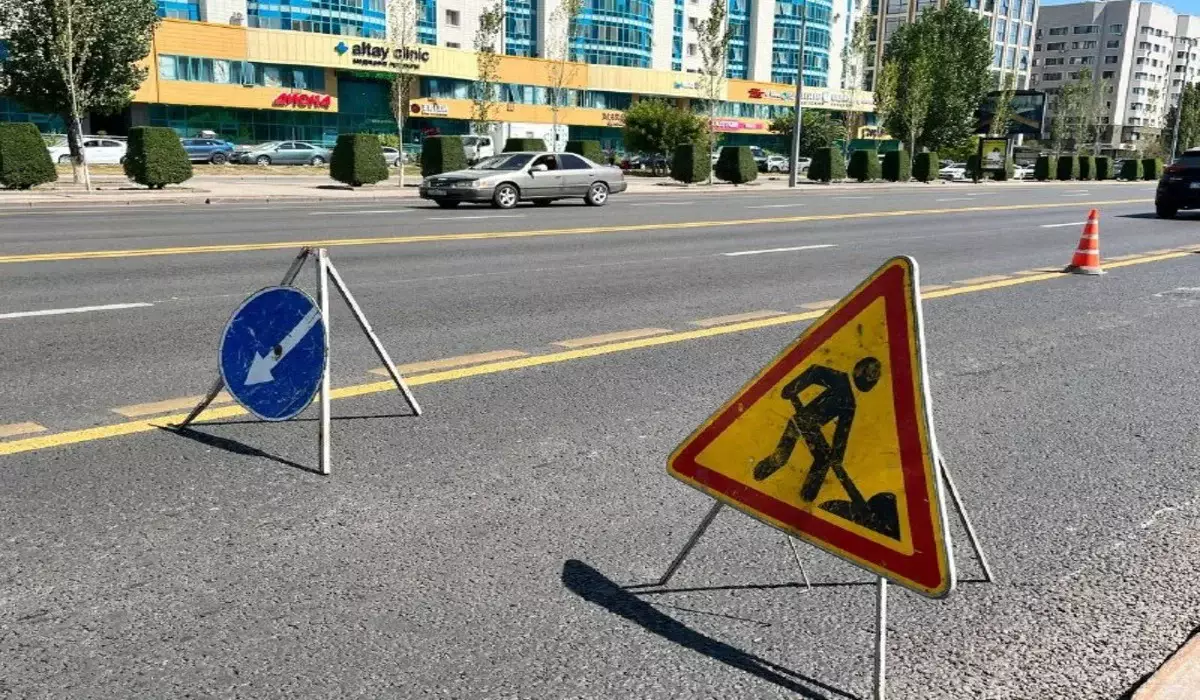 Движение транспорта ограничат на двух улицах в Астане