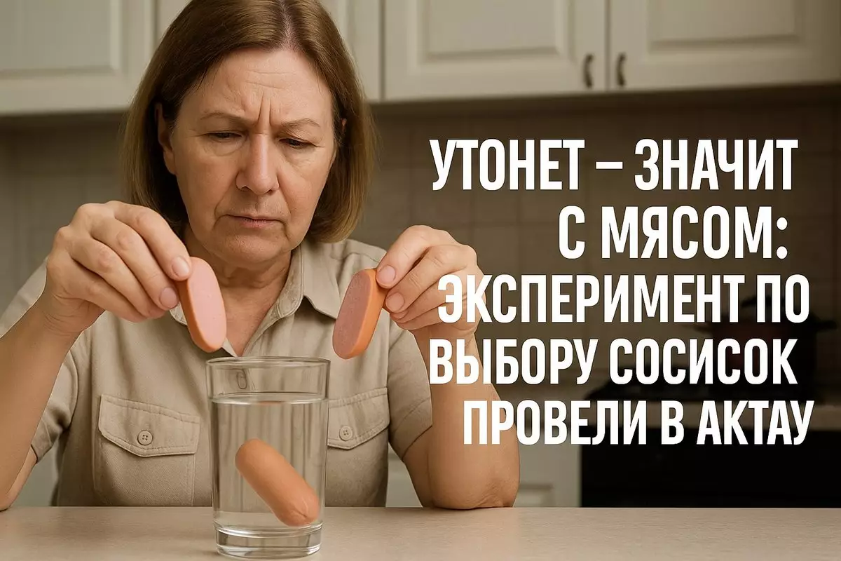 «Утонет – значит с мясом»: эксперт из Актау рассказала, как правильно выбрать сосиски - новости на Lada.kz 21.06.2025