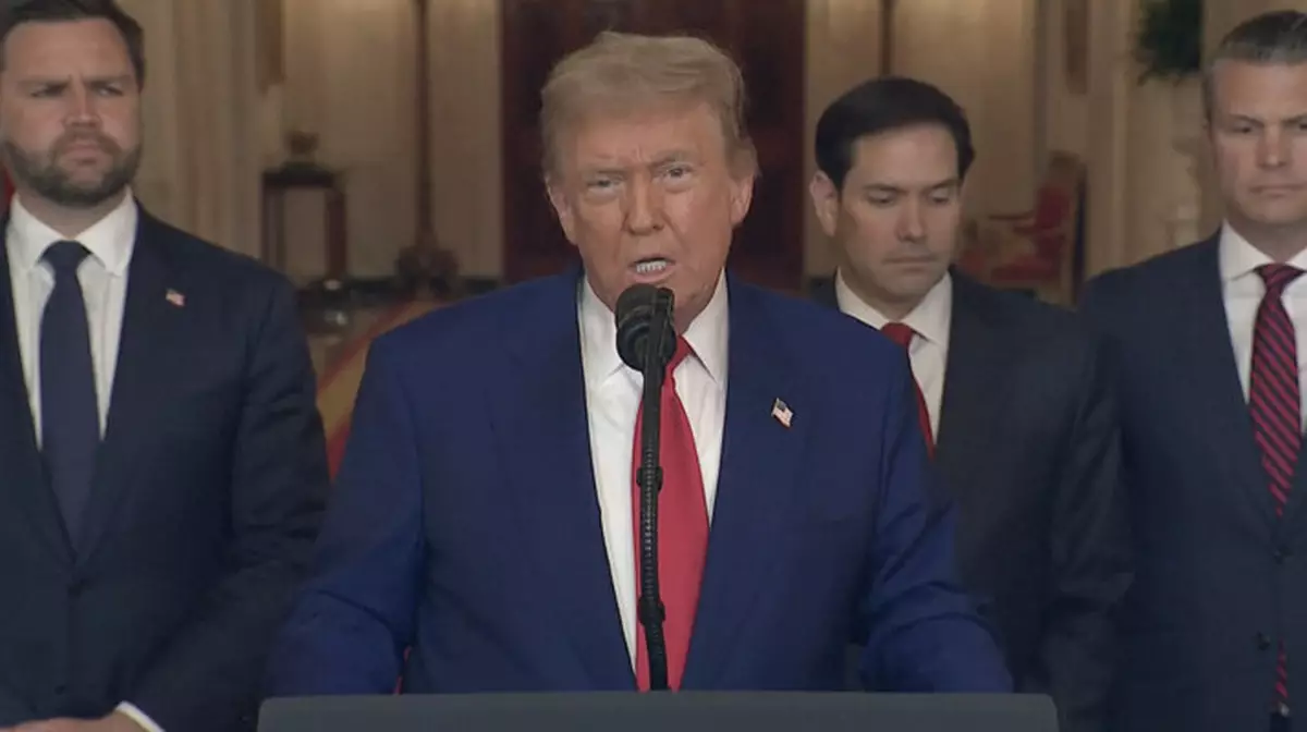 Трамп объявил о полном уничтожении трех ядерных объектов Ирана