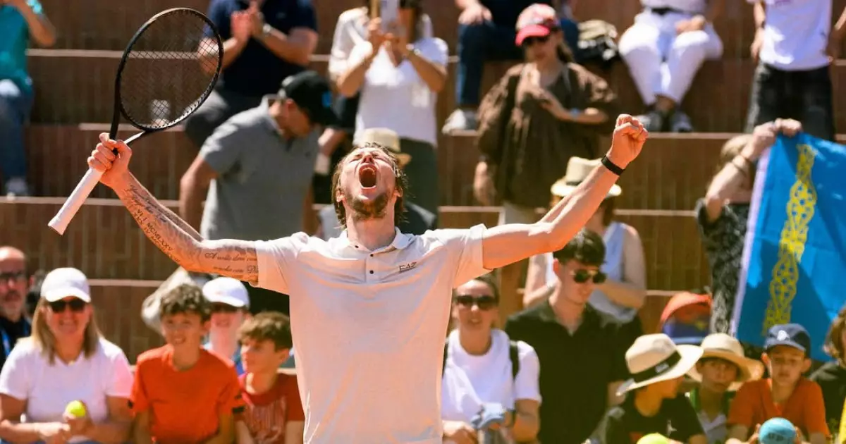   Александр Бублик – ATP 500 турнирінің чемпионы   