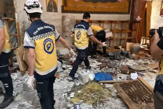 Взрыв в церкви в Сирии унес жизни более 25 человек