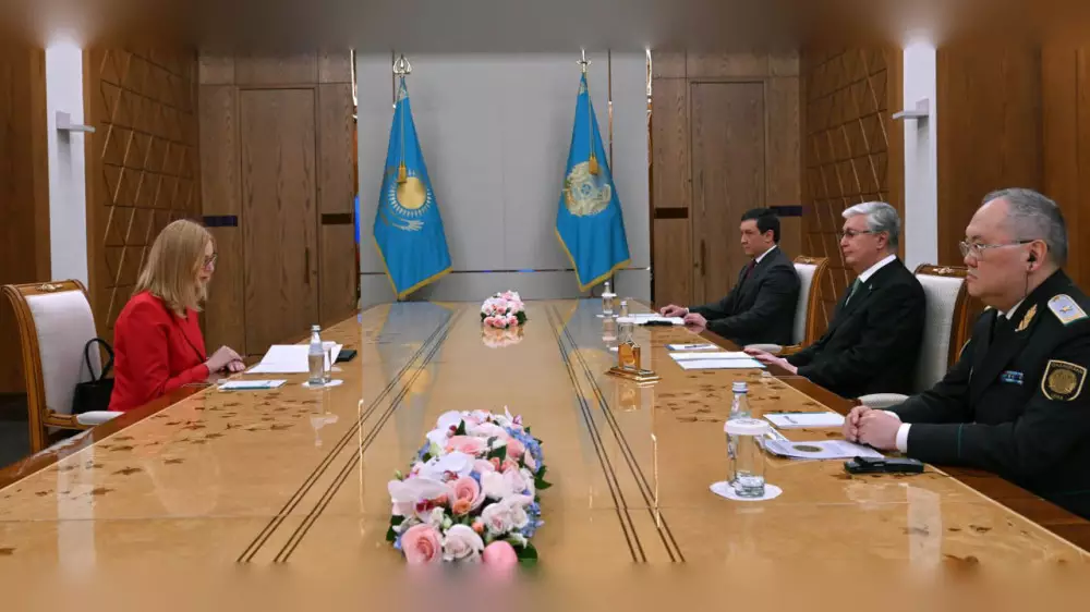 Токаев принял главу группы финансовых разведок