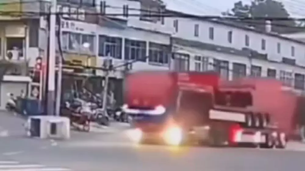 Самое “странное“ ДТП произошло в Китае