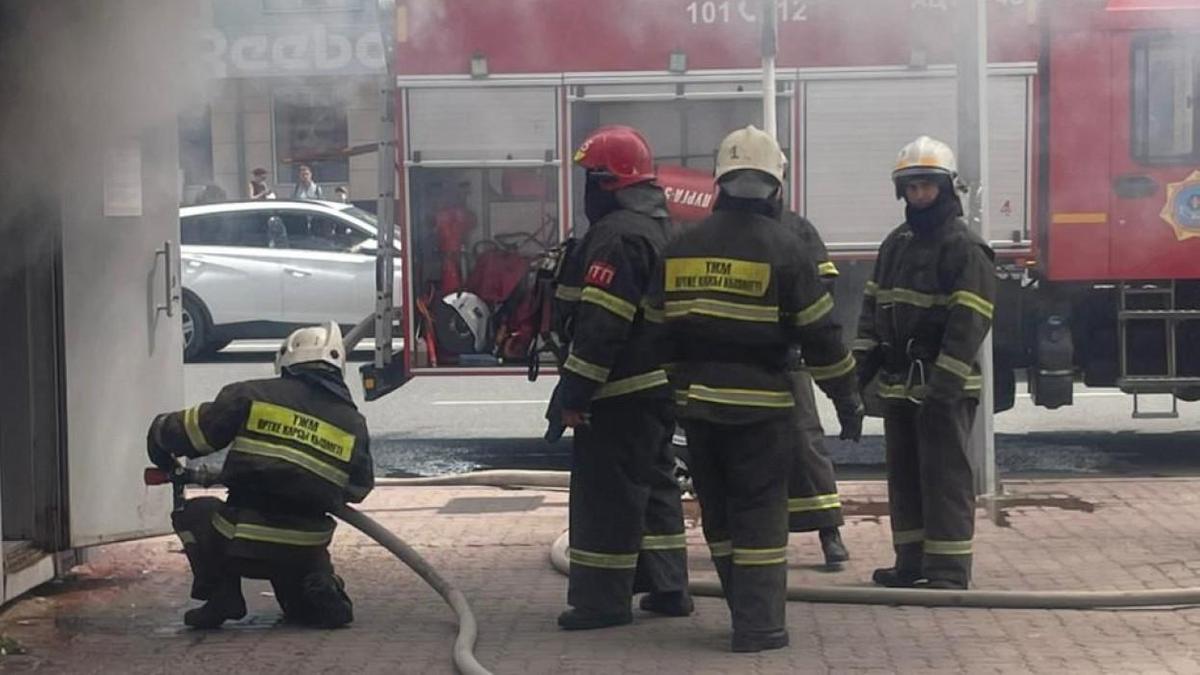Девушка получила ожоги в результате пожара, произошедшего в "Буржуе" в городе Павлодар.