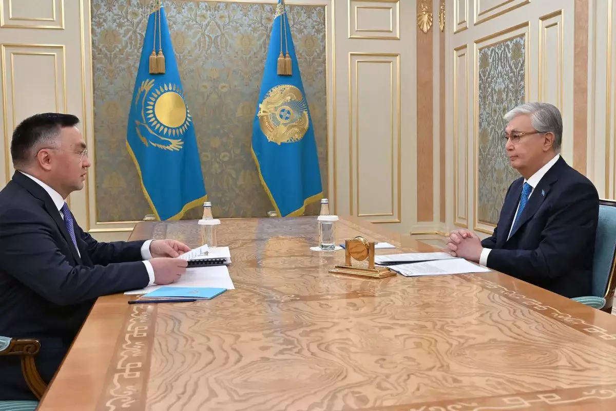 Президент Казахстана принял председателя Верховного суда