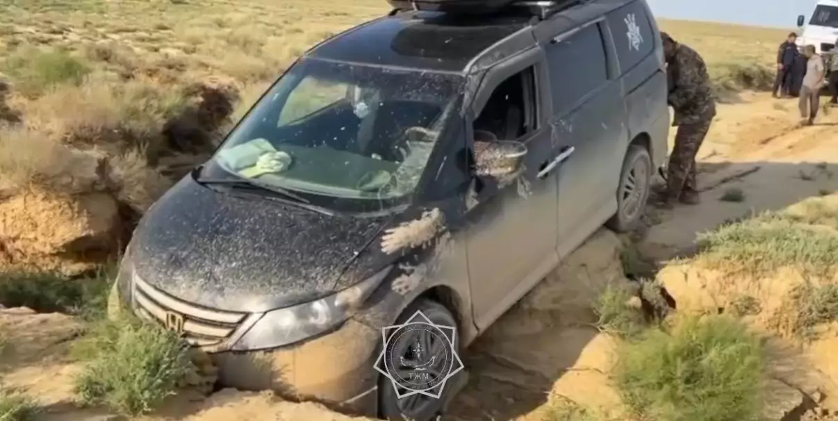 Спасатели пришли на помощь водителям в Бейнеуском районе - новости на Lada.kz 24.06.2025