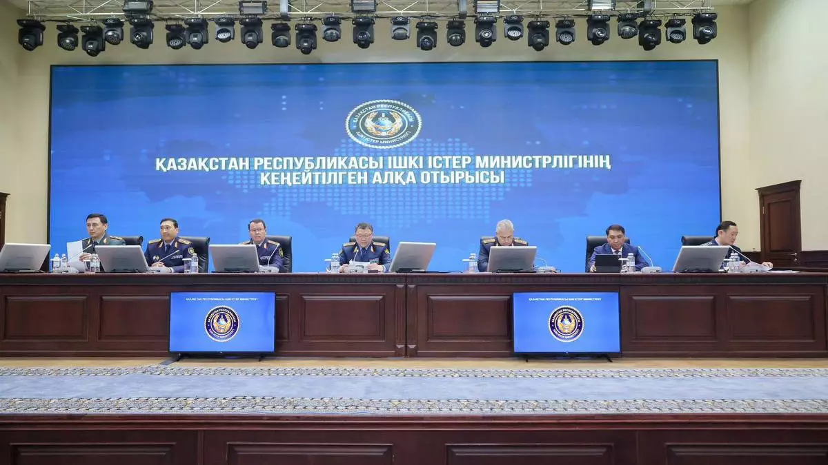 ІІМ-де кеңейтілген алқа отырысы өтті