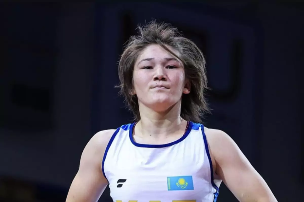 Казахстан завоевал "золото" чемпионата Азии по женской борьбе