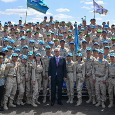 Президент Казахстана дал старт XI Международному сбору молодежи «Айбын»