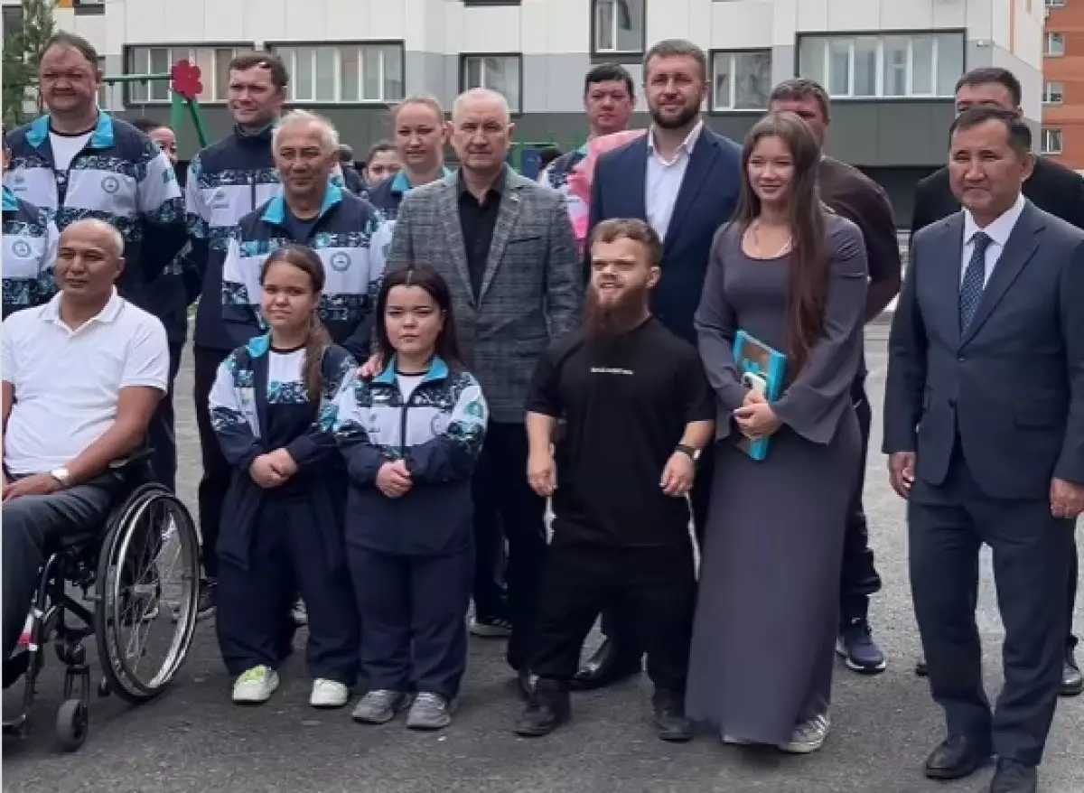 Двукратный чемпион Паралимпиады получил новенькую квартиру в Кокшетау