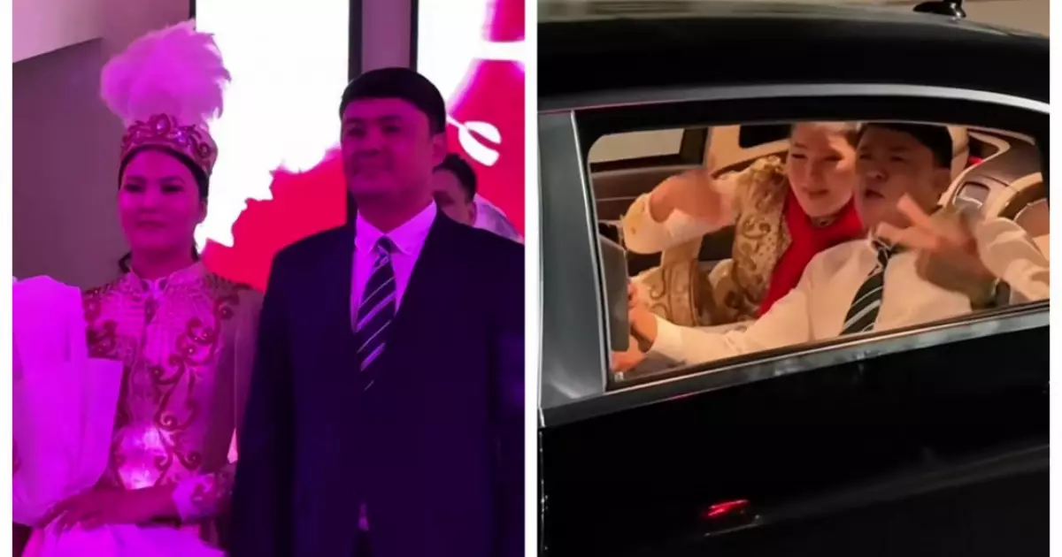 Танымал актер өзінен 21 жас кіші қызға үйленді (ВИДЕО)