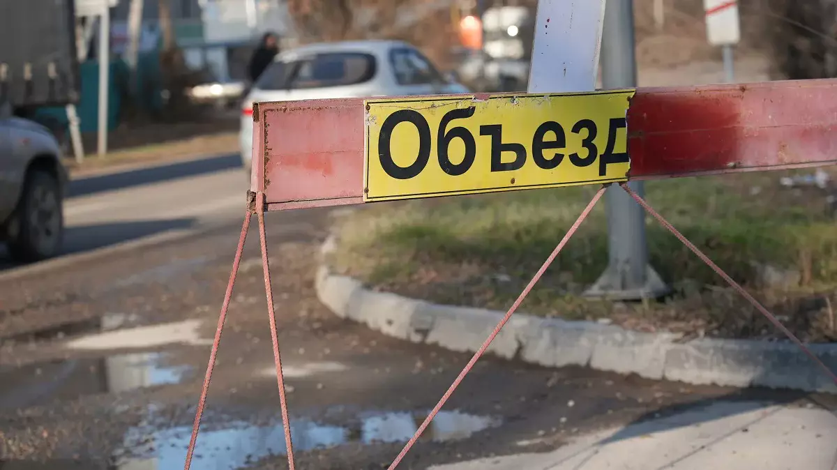 В Алматы на время перекроют участок улицы Желтоксан