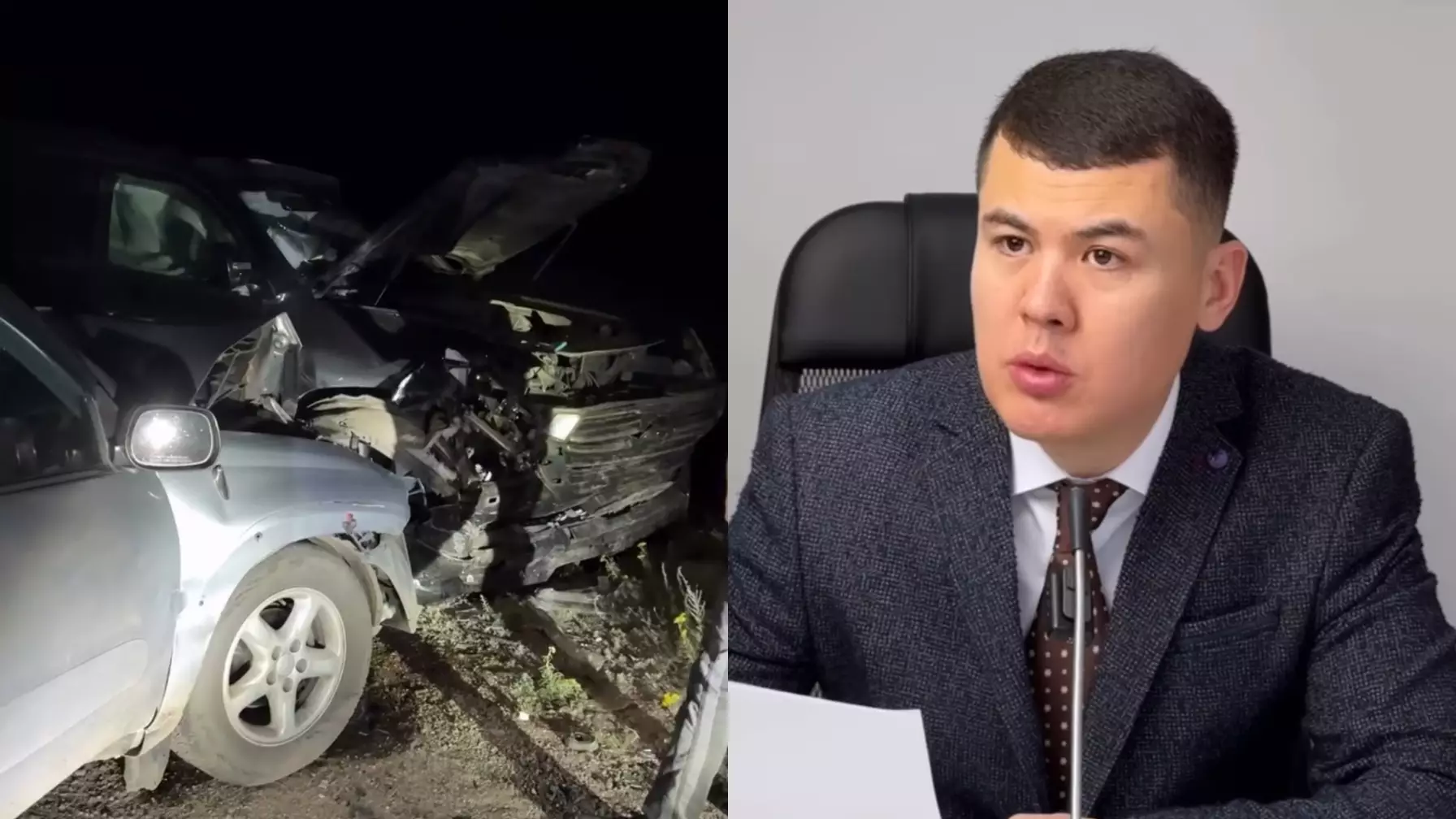 Белгілі қазақстандық блогер жылқының кесірінен жол апатына түсті (видео)