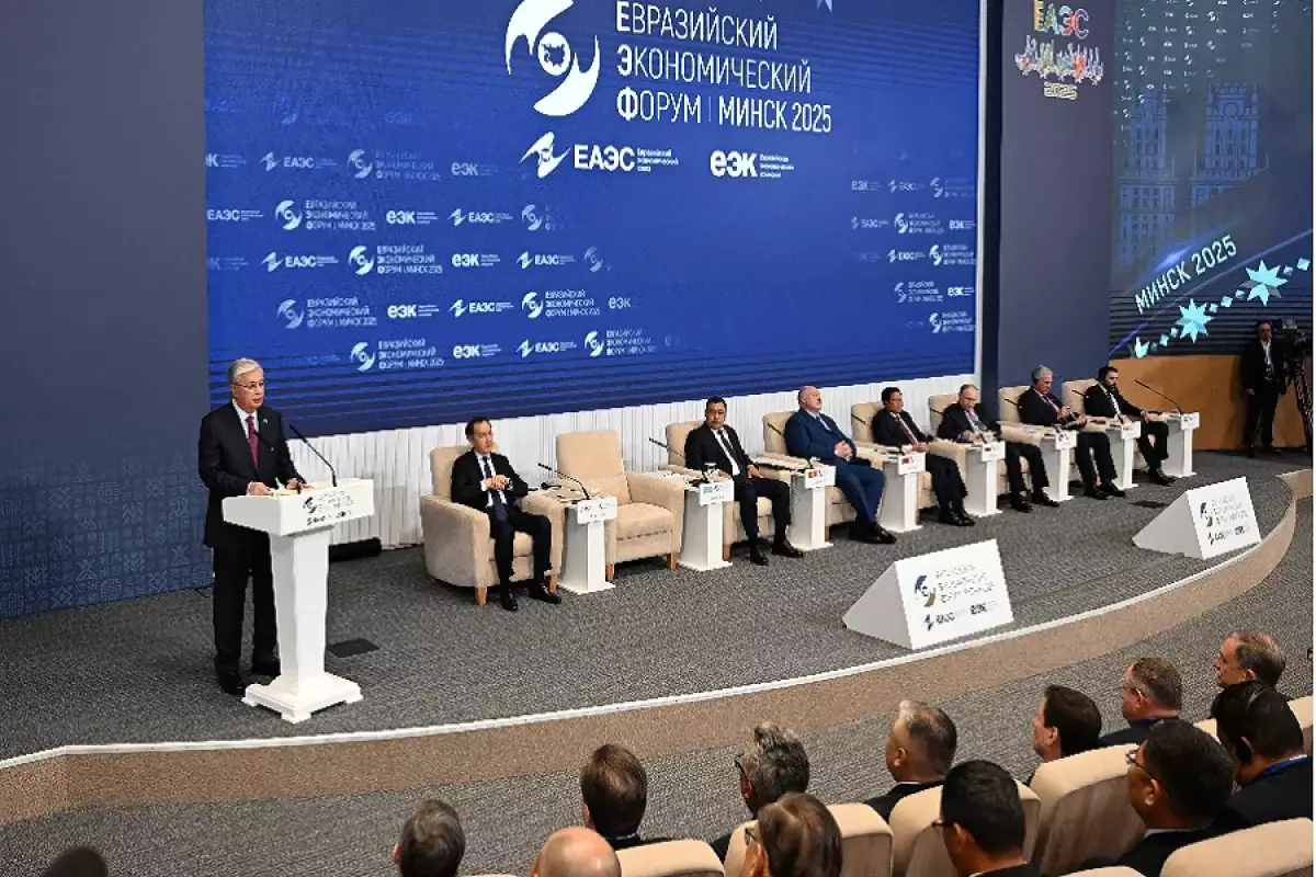 ЕЭФ в Минске: Токаев высказался о криптовалютах и ChatGPT