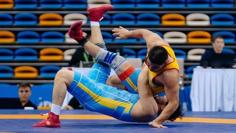 Қазақстандық балуандар Азия чемпионатында 13 алтын медаль жеңіп алды (видео)