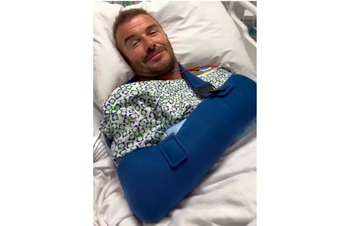 Дэвид Бекхэм попал в больницу и перенес операцию