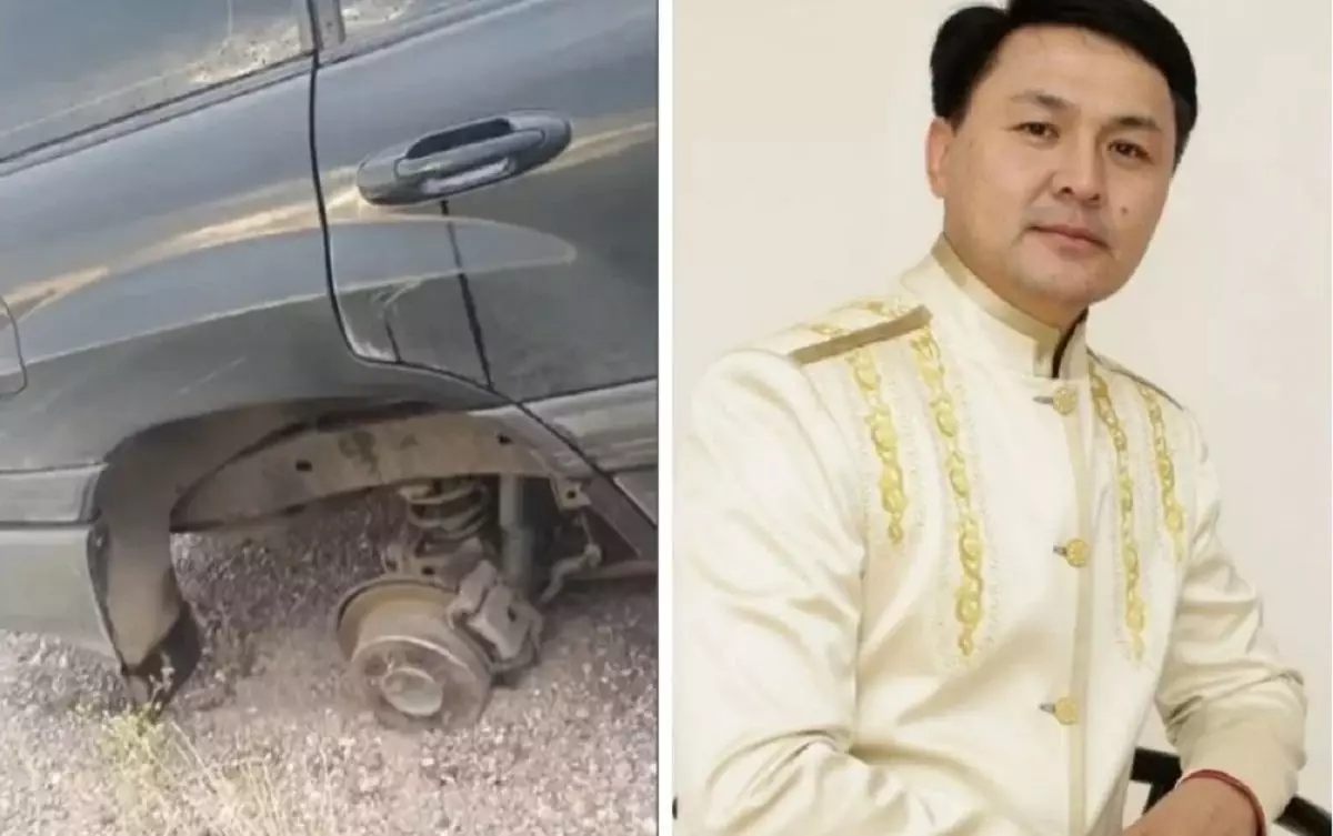 "Аллах уберег": певец Досымжан Танатаров попал в аварию