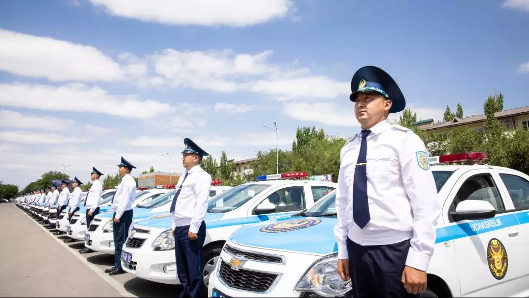Алматы облысының полицейлеріне 40 жаңа автокөлік табысталды