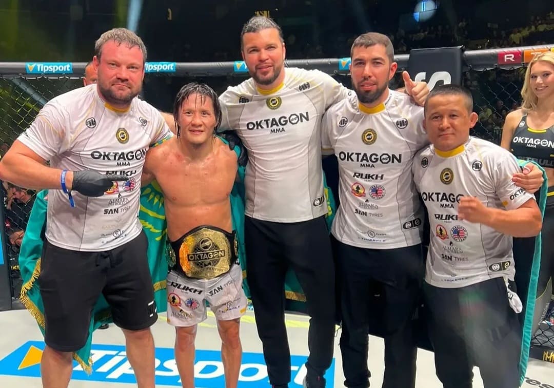 UFC-дің еуропалық нұсқасында қазақ батыры чемпион атанды