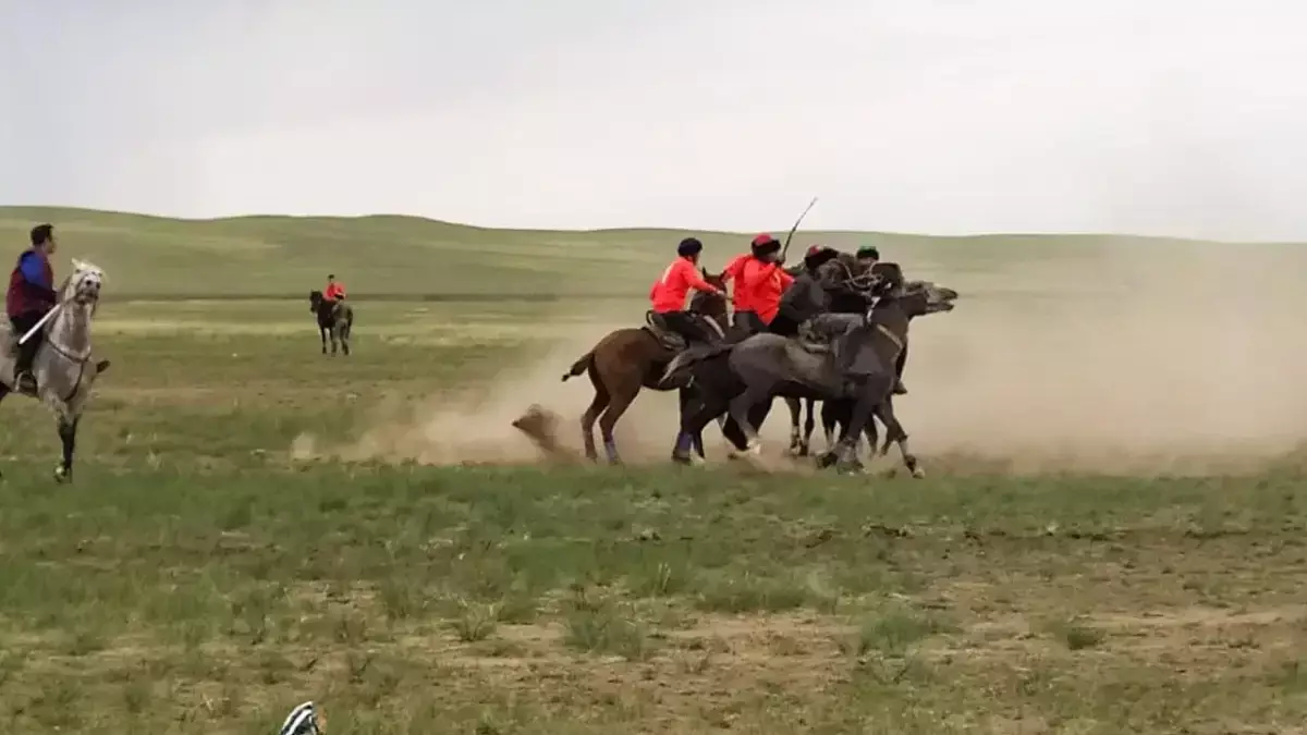 Қостанай облысында көкпаршыны ат басып қалды