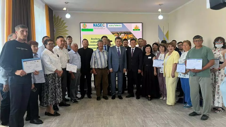 Өскеменде күнбағыс өсірудің озық технологиялары талқыланды