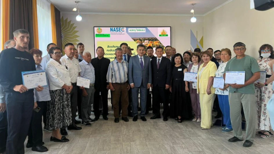 Өскеменде күнбағыс өсірудің озық технологиялары талқыланды