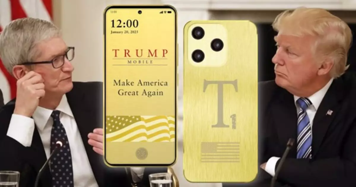   Trump-тың алтын смартфоны АҚШ-та жасалмайтын болды   