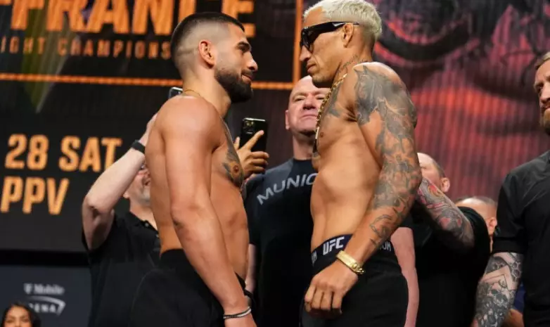 UFC 317: Видео полного боя Топурия — Оливейра с жестким нокаутом