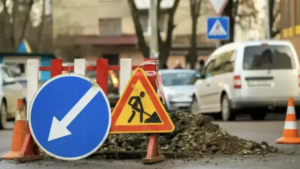 Астанада қыркүйекке дейін бірнеше көшеде қозғалыс шектеледі