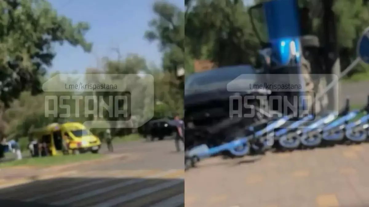 Четыре человека пострадали в ДТП с опрокидыванием авто в Алматы (ВИДЕО)