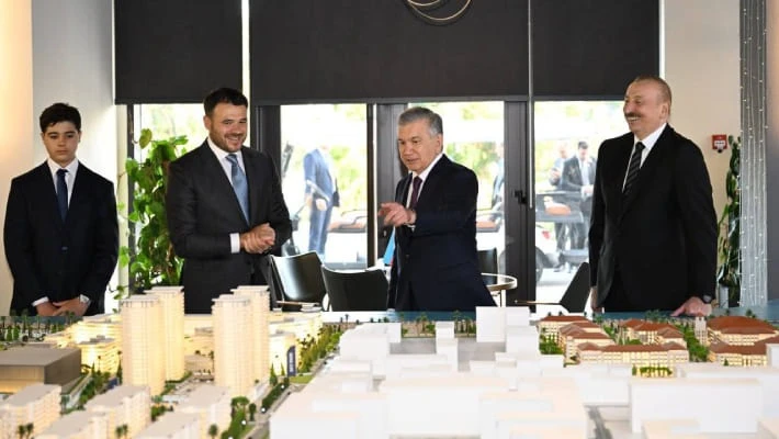 Агаларов показал Мирзиёеву обновленную концепцию мастер-плана Sea Breeze Uzbekistan