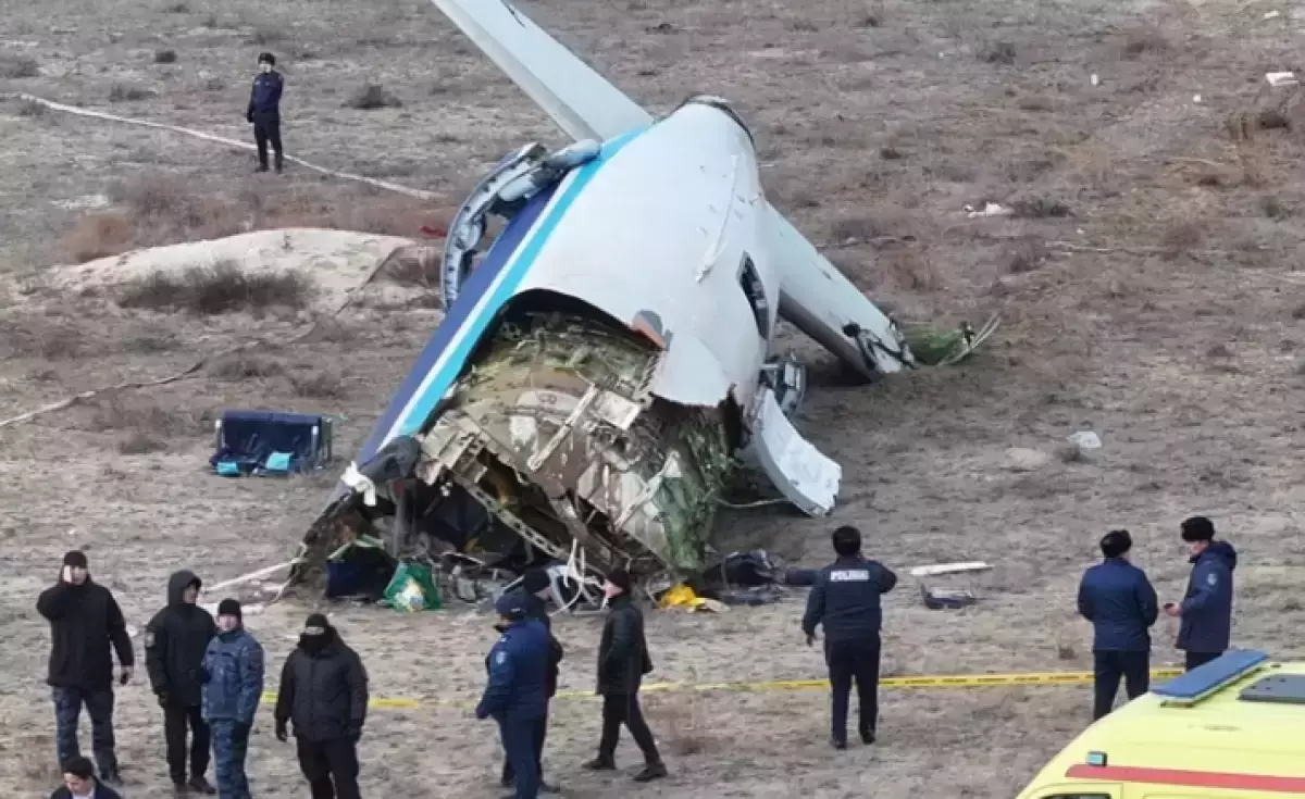 Ақтаудағы AZAL ұшағы апатына қатысты тергеу: сараптамалар аяқталуға жақын