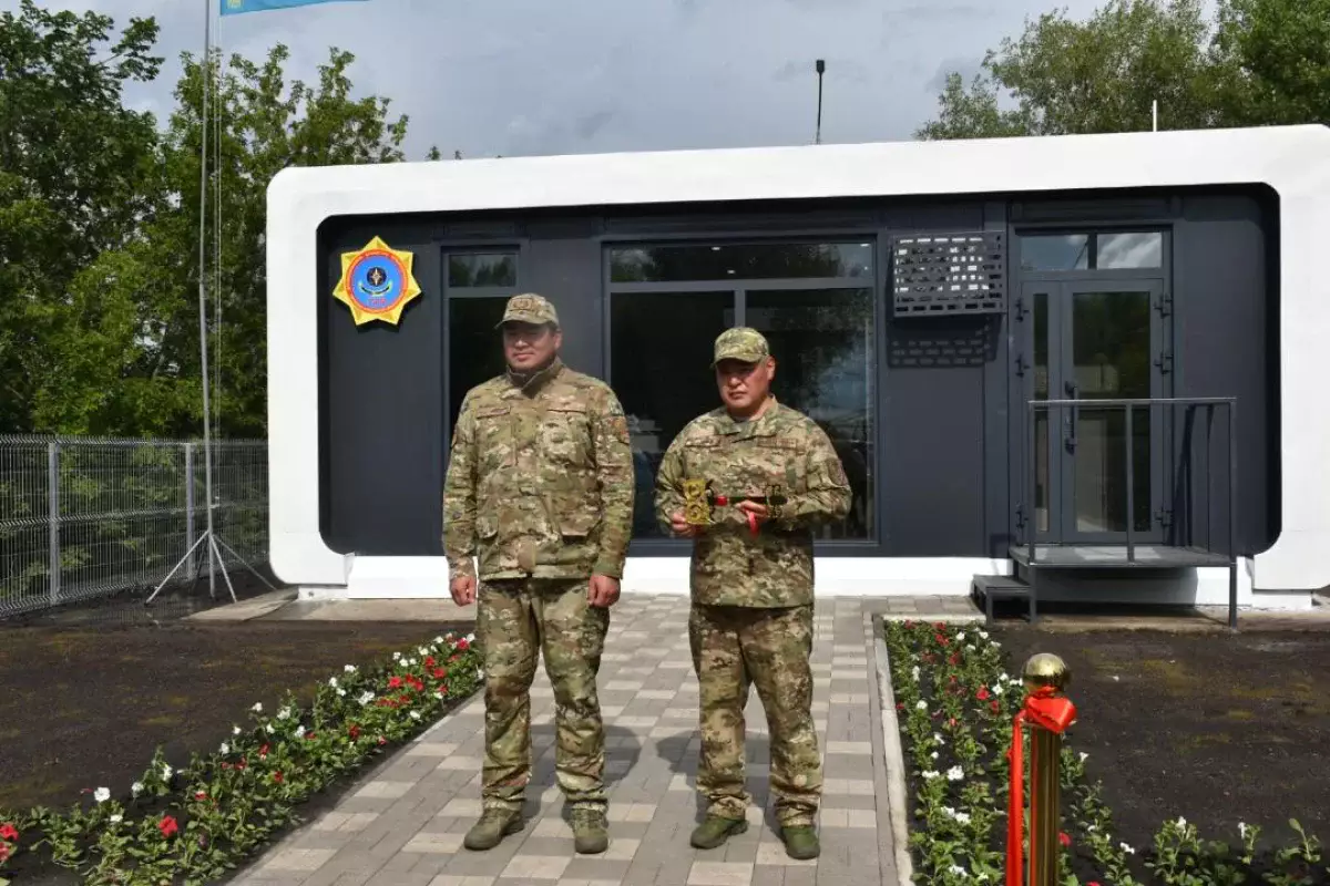 Первую в Казахстане модульную спасательную станцию открыли в Петропавловске