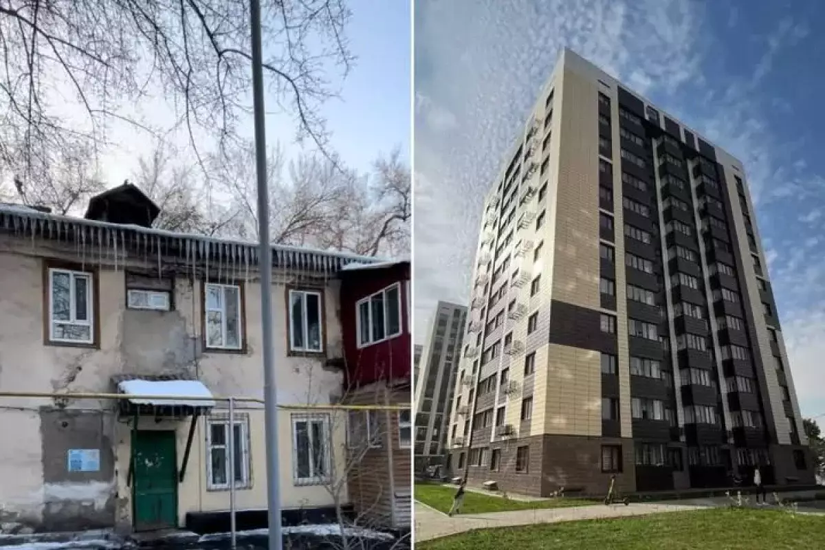 Ескі үйде тұрған 200-ден астам алматылық жыл басынан бері жаңа пәтердің кілтін алды