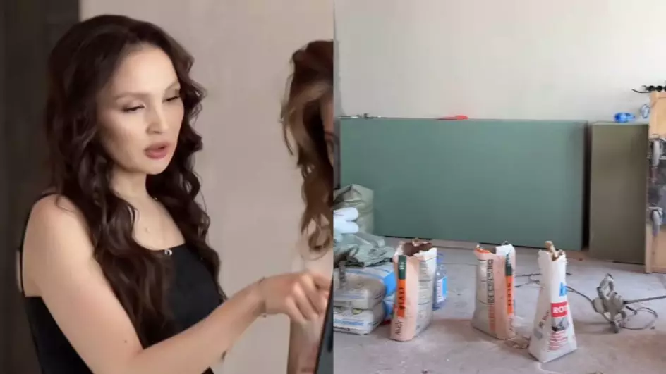 "Күйеуім алаңсыз қыдырып жүр": Жұлдыз Әбдікәрімова жөндеу жұмыстары тоқтап қалғанын айтты
