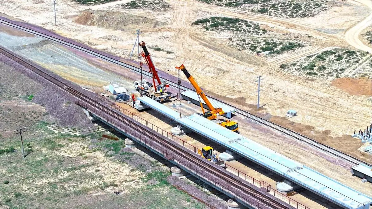 В 2026 году в Казахстана появится новая железная дорога