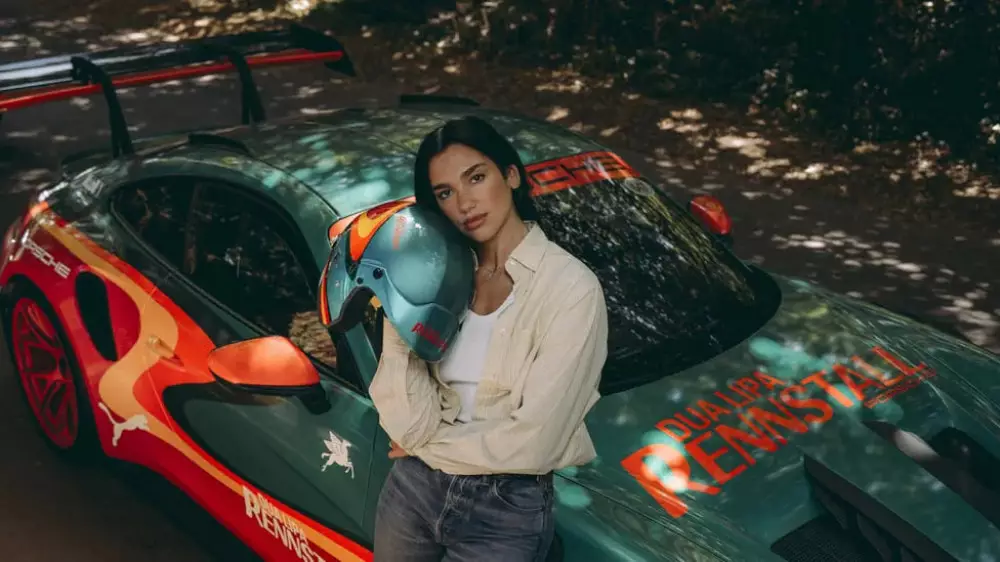 Дуа Липа спроектировала Porsche, и выглядит он потрясающе
