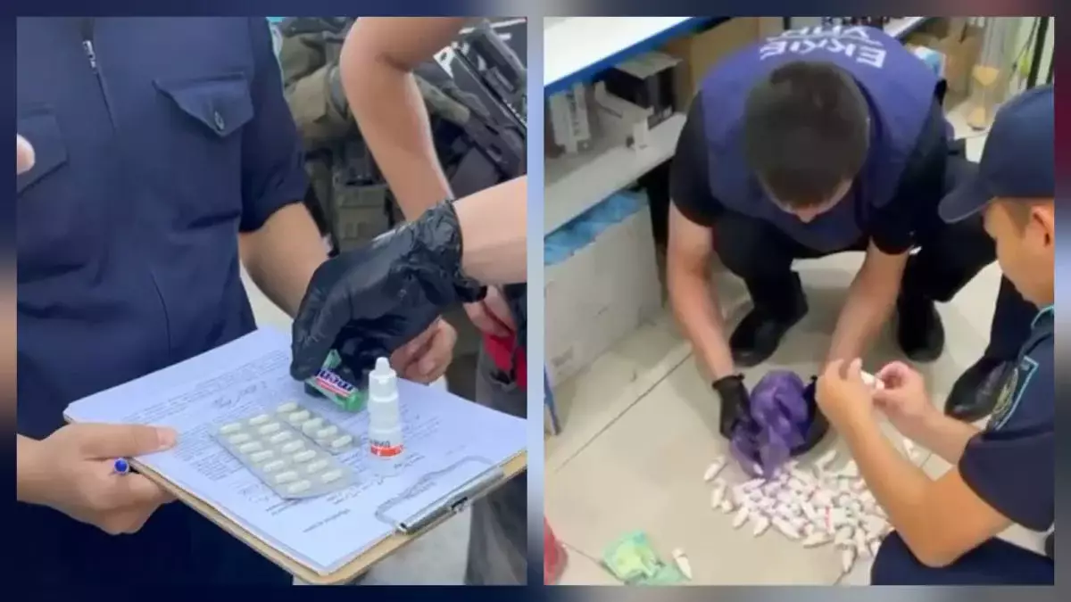 В Мангистау задержали фармацевтов за незаконную продажу сильнодействующих лекарств